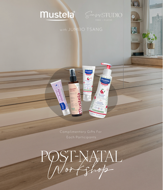 產後媽媽墊上普拉提工作坊 | Mustela x Jumbo x Senses Studio